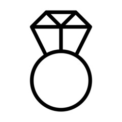 diamond ring icon