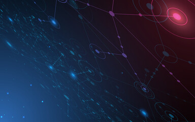 Technology graphic design background. Vector illustration. Vector Abstract technology circuit lines. Technology vector background.Eps10 vector illustration.	