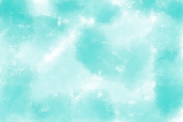 Hand painted watercolor sky and clouds, abstract watercolor background. Abstract watercolor texture as background. Illustration for your graphic design, banner, poster, postcard