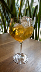 Glass cocktail mezcal 