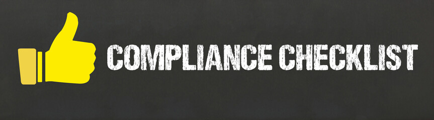 Compliance checklist	