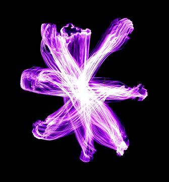 diagramme de lumi&egrave;re de nuances de rose avec profondeur de champ pour effet visuel