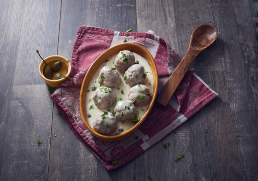 K&ouml;nigsberger  Klopse in Kapernsauce