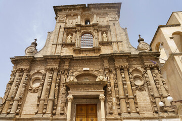 Fototapeta na wymiar Nardò, Apulia, Italy: San Domenico church