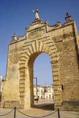Fototapeta na wymiar Copertino, historic city in Lecce province, Apulia