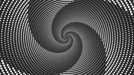 Spiral digital geometric background for website