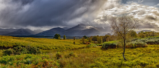 The Grey Corries Range from Spean Bridge