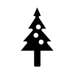 Fototapeta premium christmas tree icon