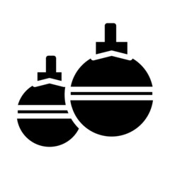 christmas ball icon