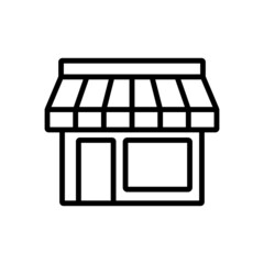 Store, Marketplace Icon Logo Design Vector Template Illustration