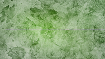 Grungy Watercolor Imaginative Blotted with Dark Olive Green Colors Illustrative Texture Background Wallpaper Mixture Of Paint Concept For Wallpaper Or Background