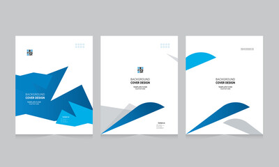 Cover design for annual report and business catalog, magazine, flyer or booklet. Brochure template layout. A4 cover vector EPS-10