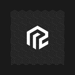 illustration vector graphic template of letter E or R logo