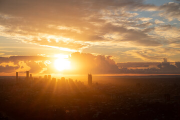 Sunrise over Brisbane, Australia