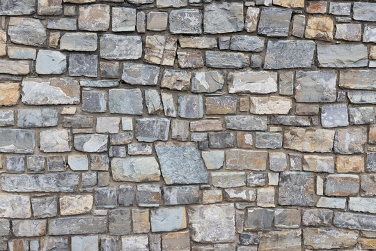 Stone Old Castle Rock Wall Texture Background