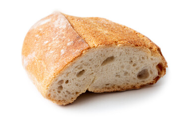 Pane fresco italiano con lievito madre