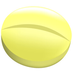 Medicine in a pill vector illustration 