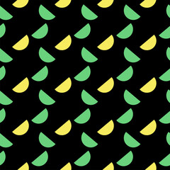 seamless pattern with yellow and black stripes