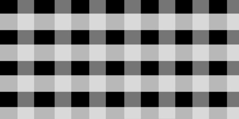 black and white plaid pattern background.