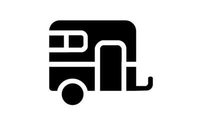 illustration of Caravan Icon