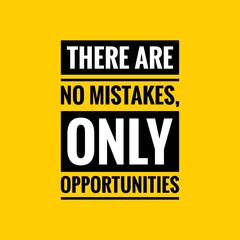 Inspirational motivational quote. Opportunity Quotes. Black text over yellow background.