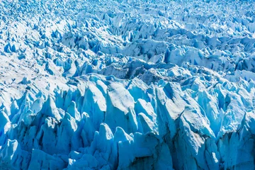 Rolgordijnen Detail of Perito Moreno Glacier in Argentina © Fyle