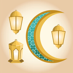 ramadan kareem lamps