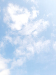 blue sky with clouds