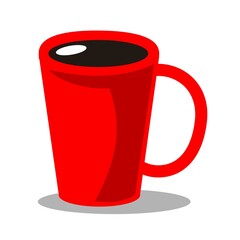 red cup of coffee drink