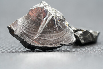 Gemstone also known as gemstone is a mineral or substance of organic origin, photographed in the...