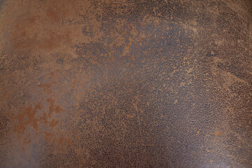 rusty metal texture, old brown leather texture 