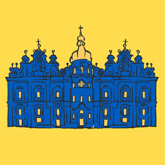 Fototapeta premium St. Michael Golden Domed Monaster