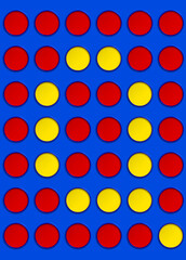 Connect Four Font Letter Q Alternative