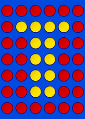 Connect Four Font Letter T Alternative