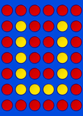 Connect Four Font Letter U Alternative