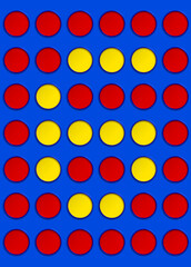 Connect Four Font Number 6