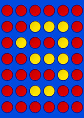 Connect Four Font Number 9
