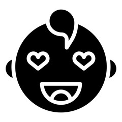 LOVE glyph icon,linear,outline,graphic,illustration