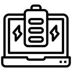 LAPTOP line icon,linear,outline,graphic,illustration