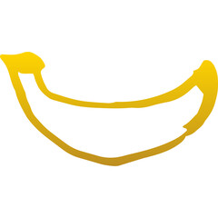 Banana Hand Drawn