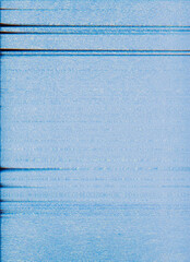 Static noise texture. Glitch overlay. Analog distortion. Signal interference. Blue grain pixel...