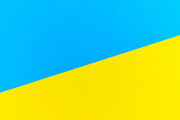 Blue and Yellow simple colors, Ukrainian national flag background
