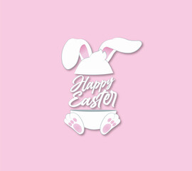 easter bunny card