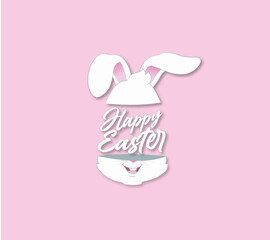 easter bunny card