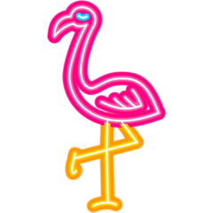 Flamingo Neon Sign - 489916526