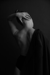 Obraz premium beautiful nude, fashion and art portrait