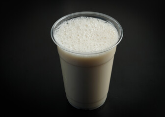 horchata in a cup