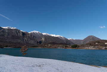 Castel San Vincenzo, Molise. The lake