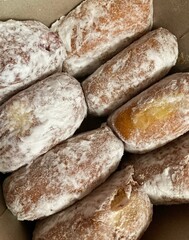 Paczki in bakery box