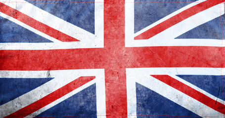 Grunge British flag